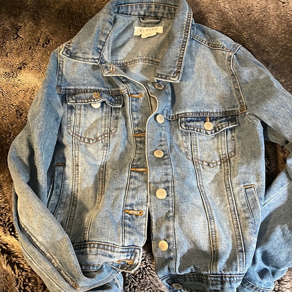 Fashion Nova Let’s Take The Back Road Denim Jacket - Medium Blue Wash